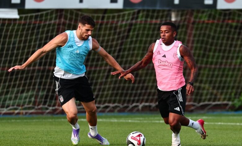 Beşiktaş St. Patrick's maçının hazırlıklarına başladı- Trabzonspor