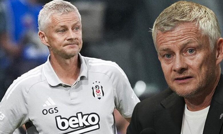 Beşiktaş teknik direktörü Ole Gunnar Solskjaer: 'Yok sayıyorum'- Trabzonspor