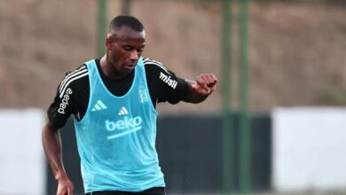 Beşiktaş'ın yeni transferi Tiago Djalo ilk idmanına çıktı- Trabzonspor