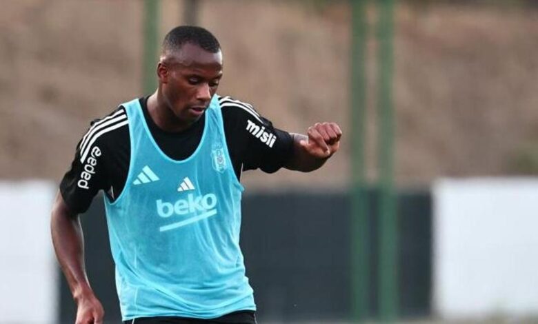 Beşiktaş'ın yeni transferi Tiago Djalo ilk idmanına çıktı- Trabzonspor