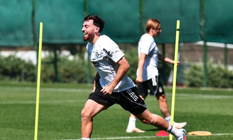 Beşiktaş'ta Lausanne maçının hazırlıkları devam etti- Trabzonspor