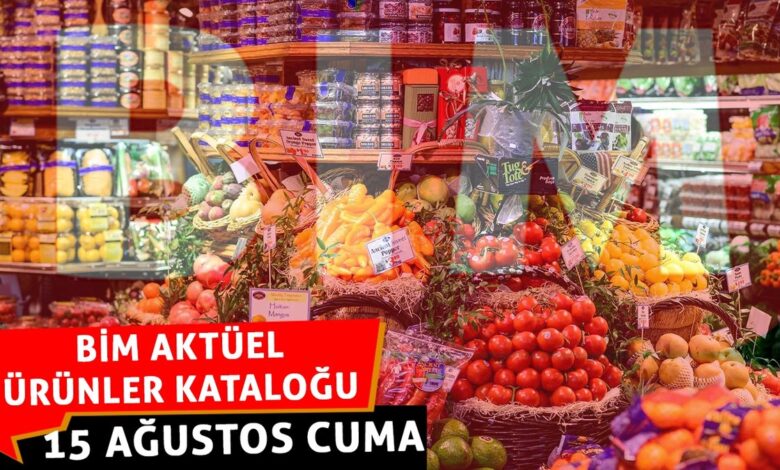Bim 15 Ağustos aktüel ürünler | Bim'de bu Cuma indirimli ürünler kataloğu- Trabzonspor