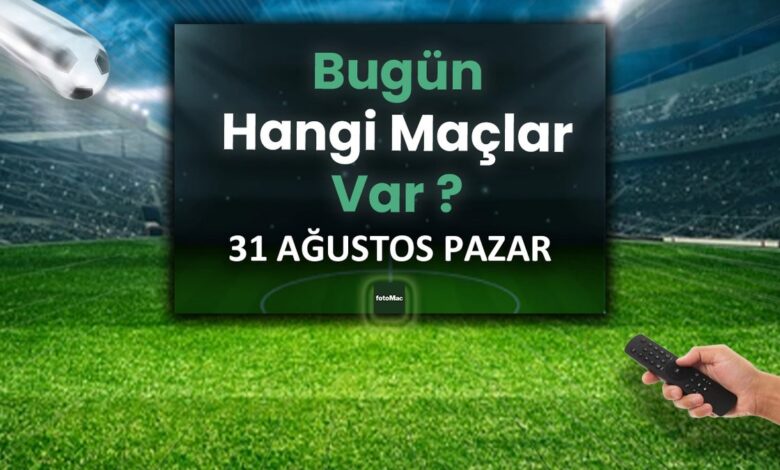 Bugünkü maçlar 31 Ağustos 2025 Pazar | Bugün hangi maçlar var?- Trabzonspor