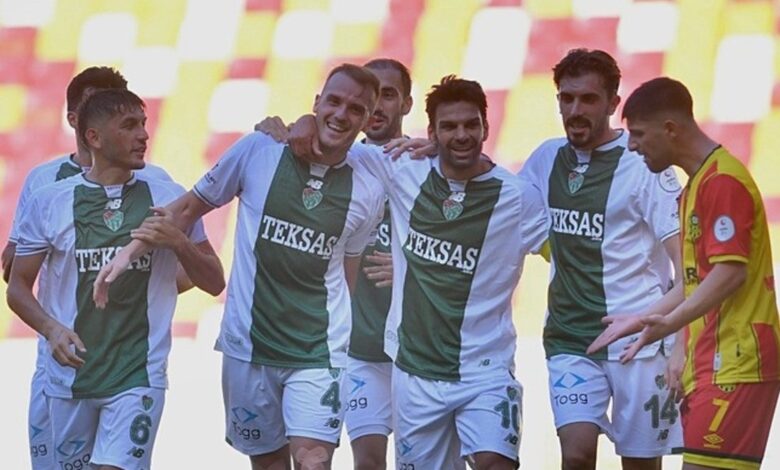 Bursaspor’da Muhammet şov- Trabzonspor