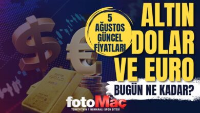 CANLI ALTIN FİYATLARI 5 Ağustos: Gram, çeyrek altın ne kadar? Güncel altın ve Dolar kuru- Trabzonspor