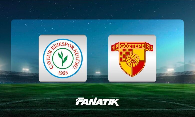 CANLI | Çaykur Rizespor - Göztepe (Süper Lig 1. hafta karşılaşması)- Trabzonspor