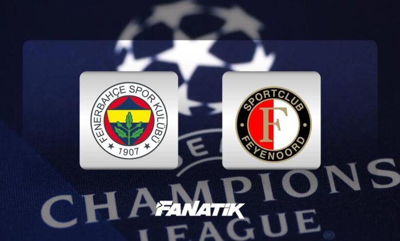 CANLI | Fenerbahçe - Feyenoord maçı Canlı Anlatım - FB Feyenoord maçı kadroları, skoru ve istatistikleri (Şampiyonlar Ligi 3. tur karşılaşması)- Trabzonspor