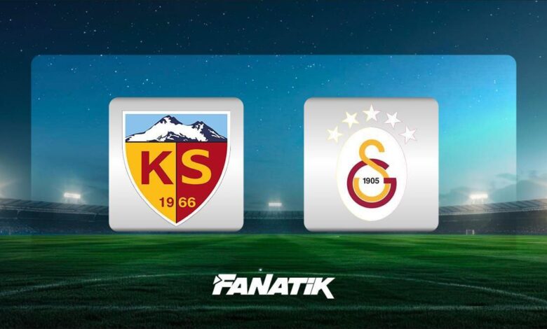 CANLI | Kayserispor-Galatasaray maçı ne zaman, saat kaçta, hangi kanalda? (İlk 11'ler)- Trabzonspor