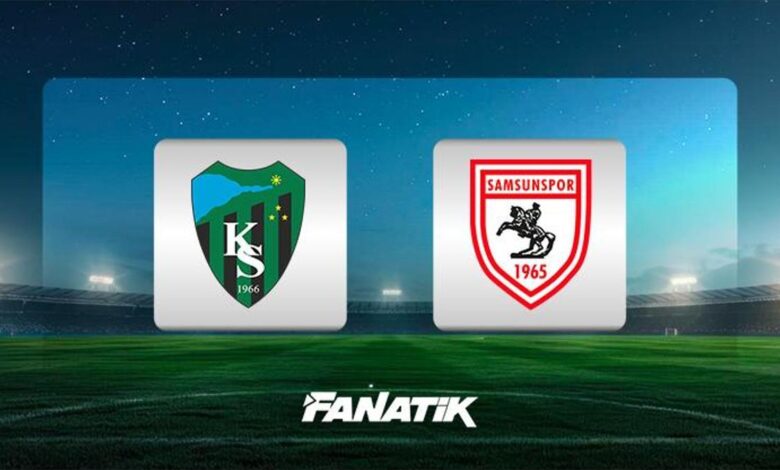 CANLI | Kocaelispor-Samsunspor maçı (Süper Lig)- Trabzonspor