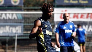 Dorgeles Nene, Fenerbahçe'deki ilk antrenmanına çıktı- Trabzonspor