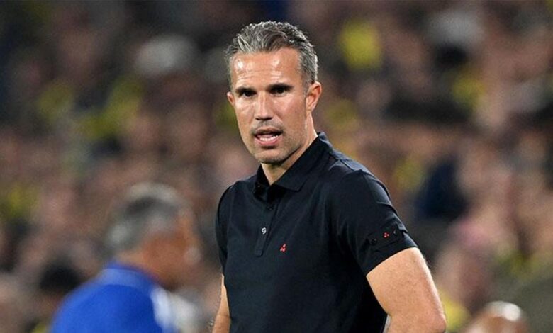 Feyenoord teknik direktörü Robin van Persie: 'Ölü toplardan iyi pozisyonlar ürettiler'- Trabzonspor