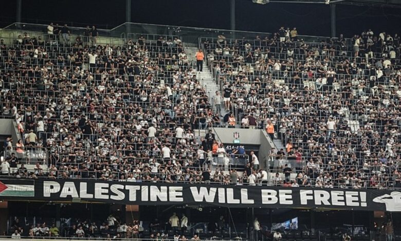 Filistin'e destek- Trabzonspor