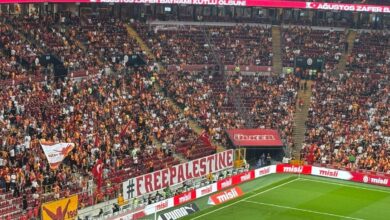 Galatasaray tribünlerinden Filistin’e destek!- Trabzonspor