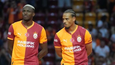 Galatasaray'da Sane ve Osimhen için imza töreni düzenlendi- Trabzonspor
