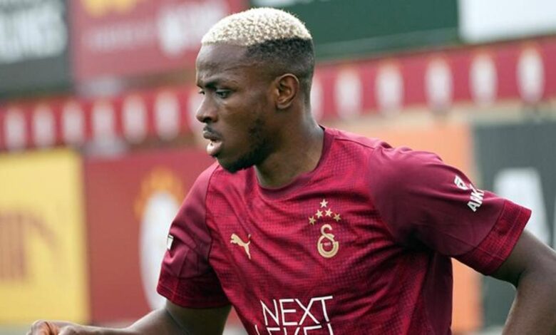 Galatasaray'da Victor Osimhen ilk idmanına çıktı!- Trabzonspor