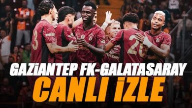 Gaziantep FK - Galatasaray maçı canlı izle | GFK GS maçı şifresiz (Süper Lig maçı canlı yayın)- Trabzonspor