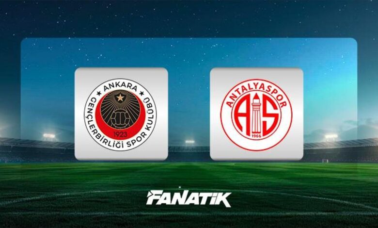 Gençlerbirliği-Antalyaspor maçı ne zaman, saat kaçta, hangi kanalda canlı yayınlanacak? (Muhtemel 11'ler)- Trabzonspor