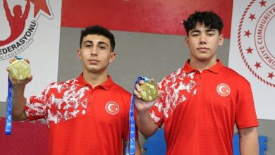 Halterde 6 madalya 17 Halterde 6 madalya- Halter