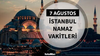 İstanbul namaz vakitleri 7 Ağustos 2025 | İstanbul namaz ve ezan saatleri- Trabzonspor