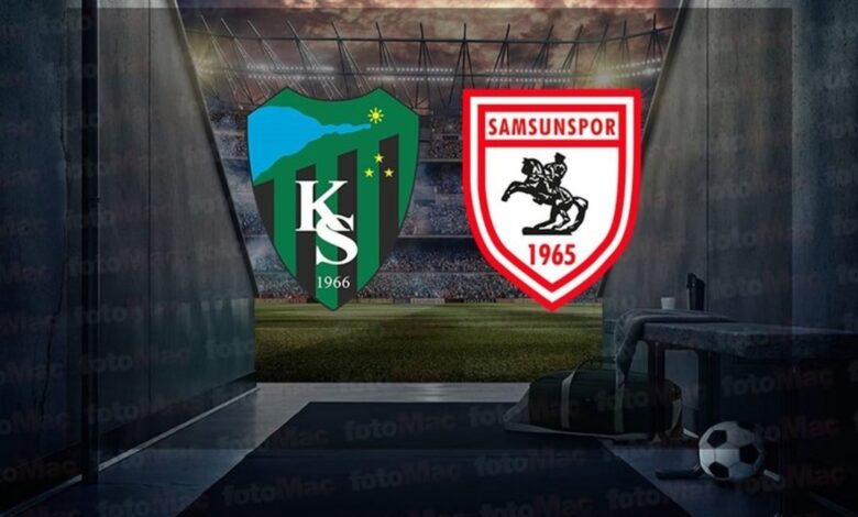 Kocaelispor-Samsunspor maçı CANLI (Trendyol Süper Lig)- Trabzonspor