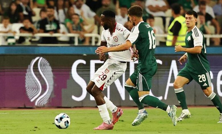 (ÖZET) Panathinaikos - Samsunspor maç sonucu: 2-1- Trabzonspor