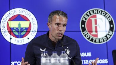 Robin van Persie'den Fenerbahçe maçı öncesi açıklama: Tur şansımız %50- Trabzonspor