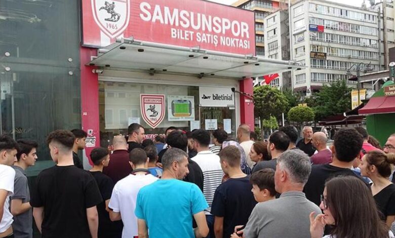 Samsunspor-Panathinaikos biletlerine yoğun ilgi- Trabzonspor
