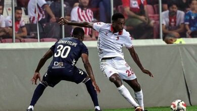 Samsunspor'da yeni transfer Musaba sakatlandı- Trabzonspor