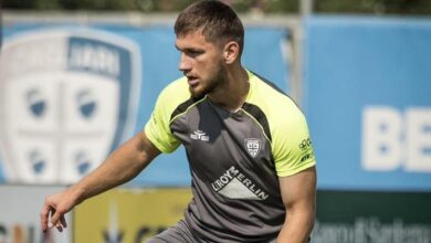 Semih Kılıçsoy Cagliari'deki ilk maçında 10 dakika oynadı sarı kart gördü- Trabzonspor