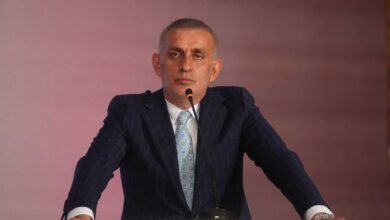 TFF Başkanı İbrahim Hacıosmanoğlu Galatasaray'ın UEFA Şampiyonlar Ligi kurasını değerlendirdi!- Trabzonspor