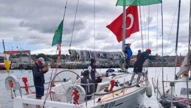 Türk bayrağı dalgalandı- Trabzonspor