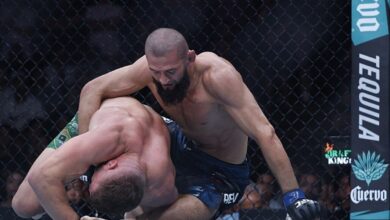 UFC'nin yeni orta sıklet şampiyonu Khamzat Chimaev!- Trabzonspor