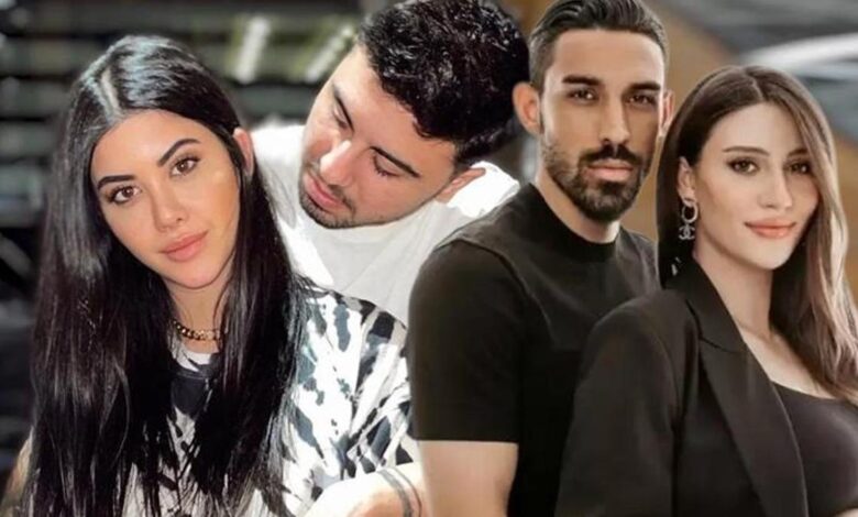 Yengelerin savaşı: İrfan Can Kahveci ve Ozan Tufan'ın eşleri Rojin Tufan ve Gözde Kahveci küstü, atışma başladı- Trabzonspor