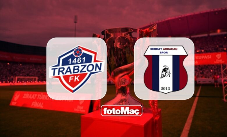 1461 Trabzon FK-Serhat Ardahan Spor maçı ne zaman, saat kaçta ve hangi kanalda? | Ziraat Türkiye Kupası CANLI- Trabzonspor