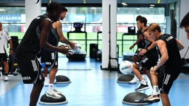 Beşiktaş salonda çalıştı- Trabzonspor