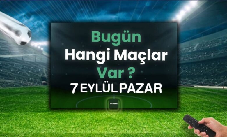 Bugünkü maçlar 7 Eylül 2025 Pazar | Bugün hangi maçlar var?- Trabzonspor