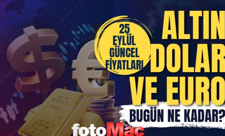 CANLI ALTIN FİYATLARI 25 Eylül: Gram, çeyrek altın ne kadar? Güncel altın ve Dolar kuru- Trabzonspor