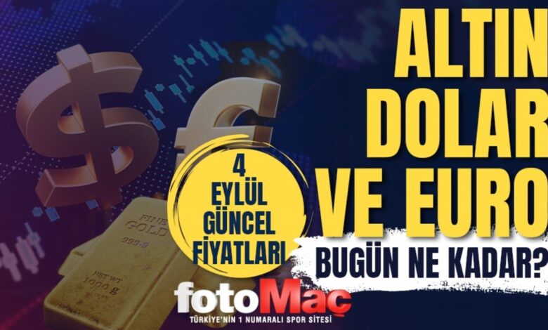 CANLI ALTIN FİYATLARI 4 Eylül: Gram, çeyrek altın ne kadar? Güncel altın ve Dolar kuru- Trabzonspor