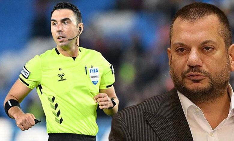 Ertuğrul Doğan'dan Arda Kardeşler'e: Bu arkadaşımızın hakemliği bitmiştir!- Trabzonspor