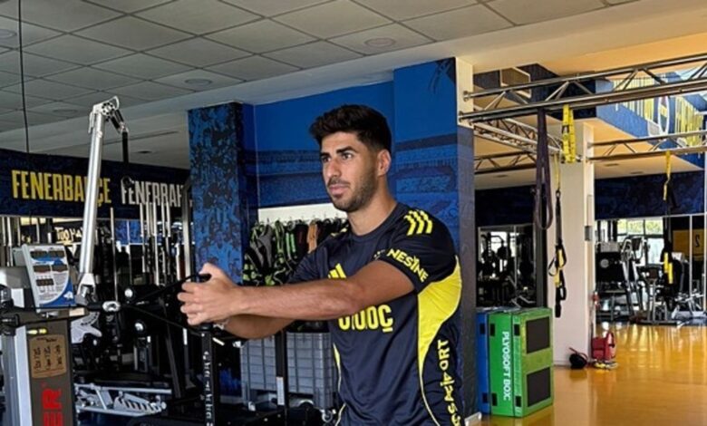 Fenerbahçe'nin yeni transferi Marco Asensio bireysel çalışmalarını sürdürüyor- Trabzonspor