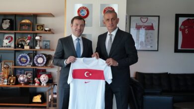 FIFA'dan TFF Başkanı İbrahim Hacıosmanoğlu'na ziyaret- Trabzonspor