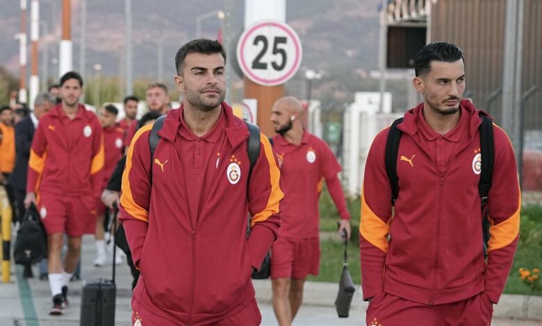 Galatasaray kafilesi Alanya'da- Trabzonspor