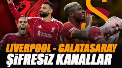 Galatasaray - Liverpool maçı şifresiz veren kanallar (Şampiyonlar Ligi canlı yayın)- Trabzonspor