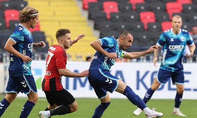 Gaziantep FK - Samsunspor maçında 4 gol var kazanan yok! Gaziantep FK-Samsunspor maçı sonucu: 2-2 (Süper Lig 7. hafta maçı)- Trabzonspor