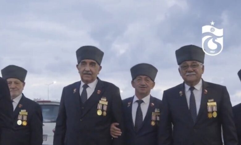 Gaziler maçta ağırlandı- Trabzonspor