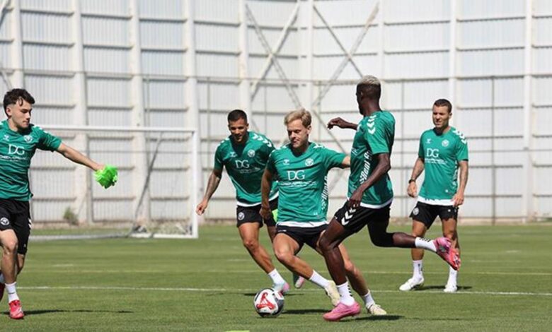 Konyaspor, Başakşehir FK'ya hazırlanıyor- Trabzonspor