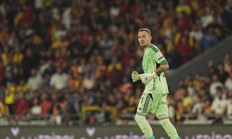 Mert kalesini gole kapadı- Beşiktaş