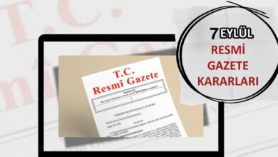 Resmi Gazete'de bugün! 7 Eylül 2025 Resmi Gazete kararları- Lisans