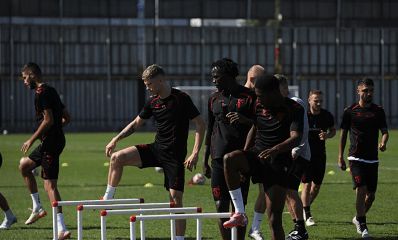 Samsunspor'da Gaziantep FK hazırlıkları sürdü- Trabzonspor