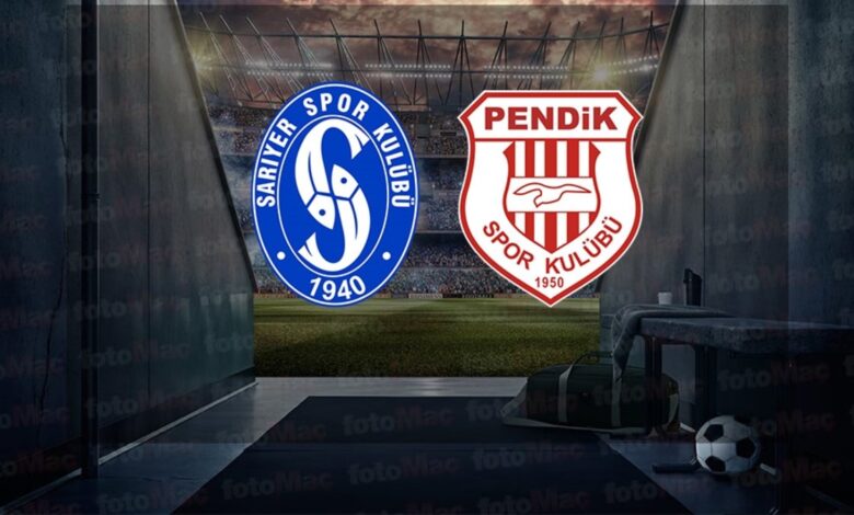 Sarıyerspor-Pendikspor maçı canlı izle | SMS Grup Sarıyerspor-Atko Grup Pendikspor maçı ne zaman, saat kaçta ve hangi kanalda?- Trabzonspor